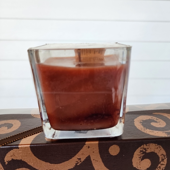 Pumpkin spice cube candle - Picture 3 of 8